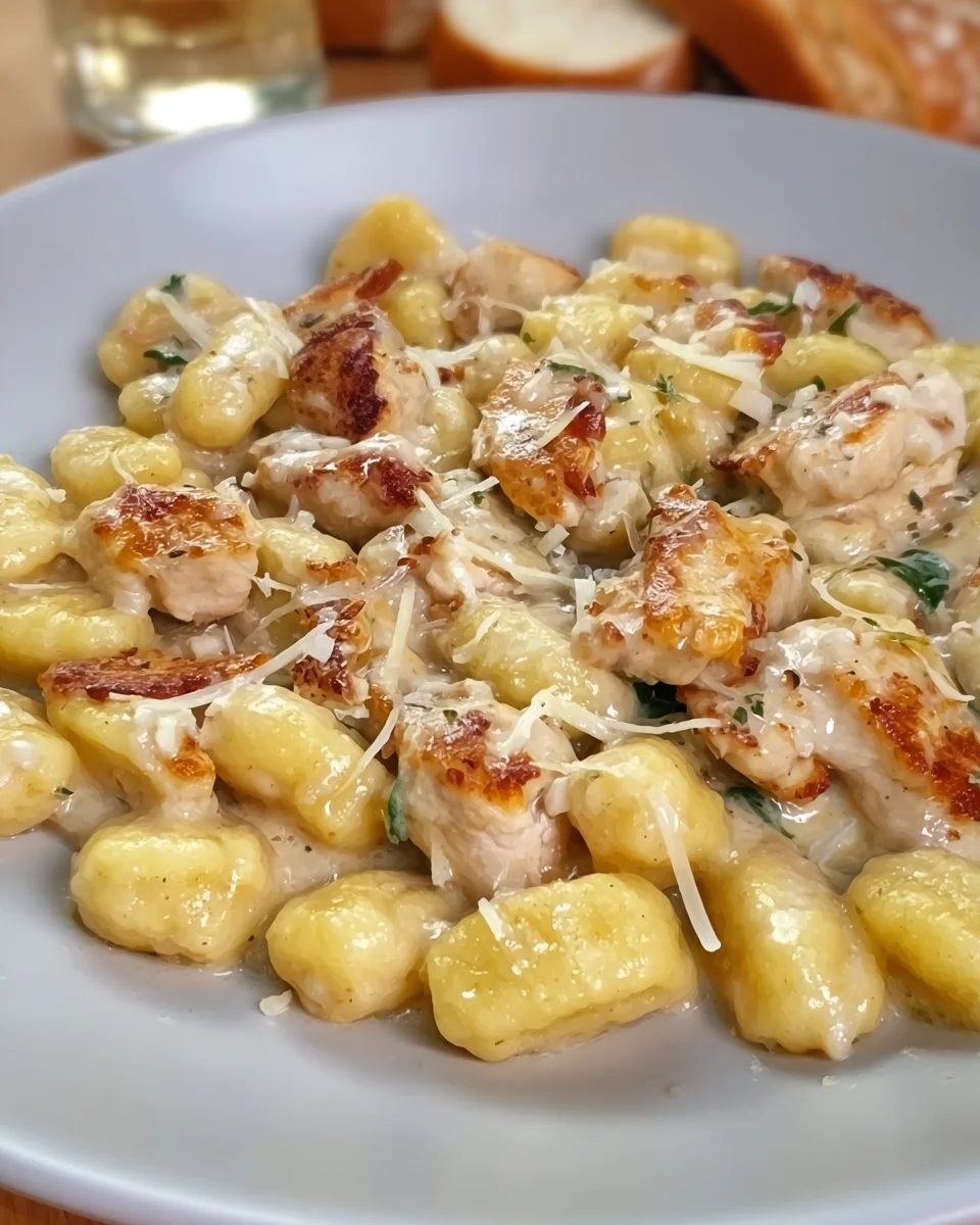 Creamy Chicken & Gnocchi Creamy