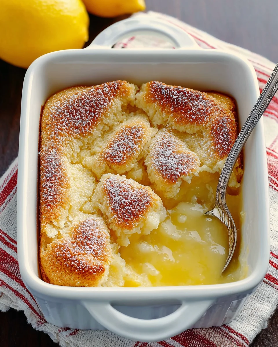 Magic Lemon Cobbler Magic