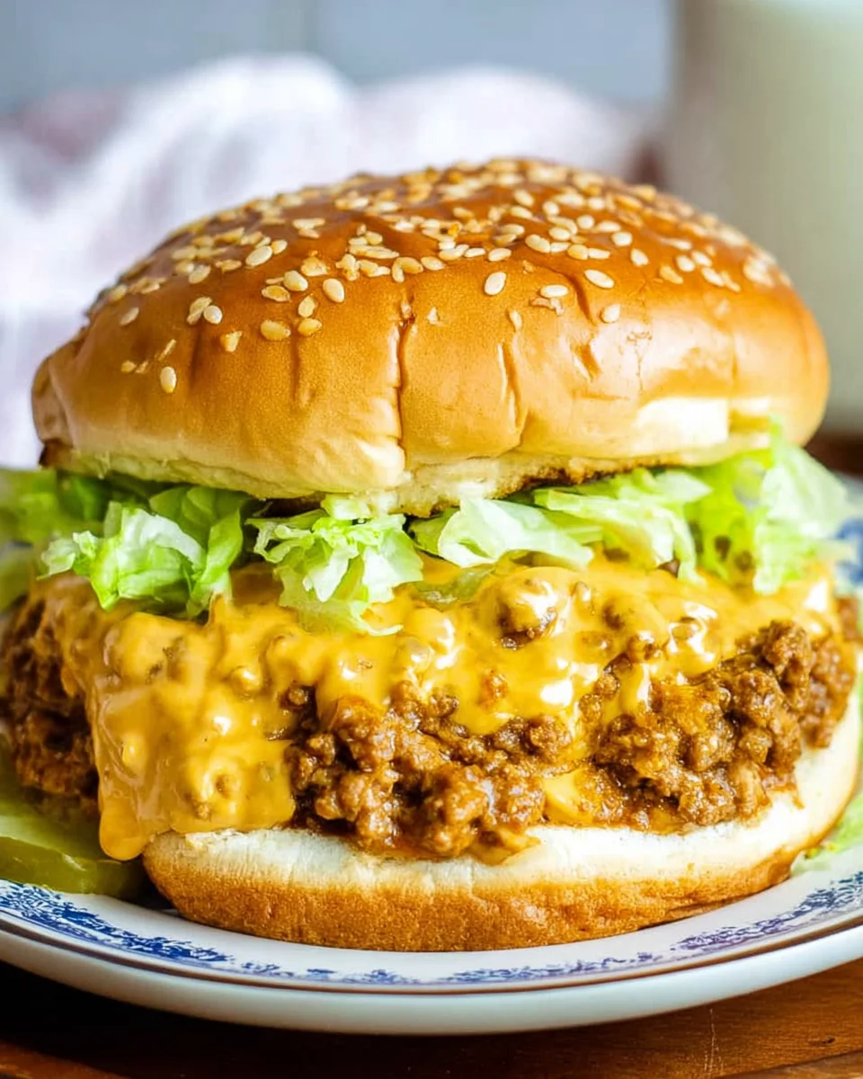 Big Mac Sloppy Joes Big