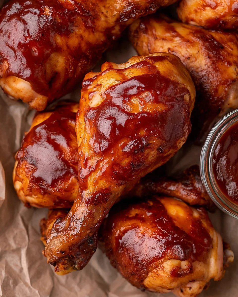 Oven Baked BBQ Chicken Drumsticks Oven