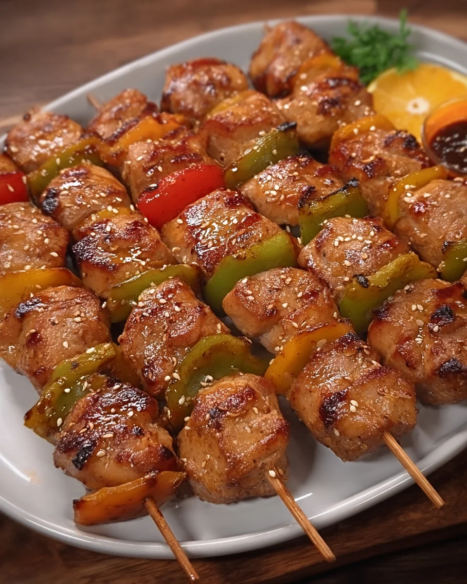 Chinese chicken on a stick Chinese