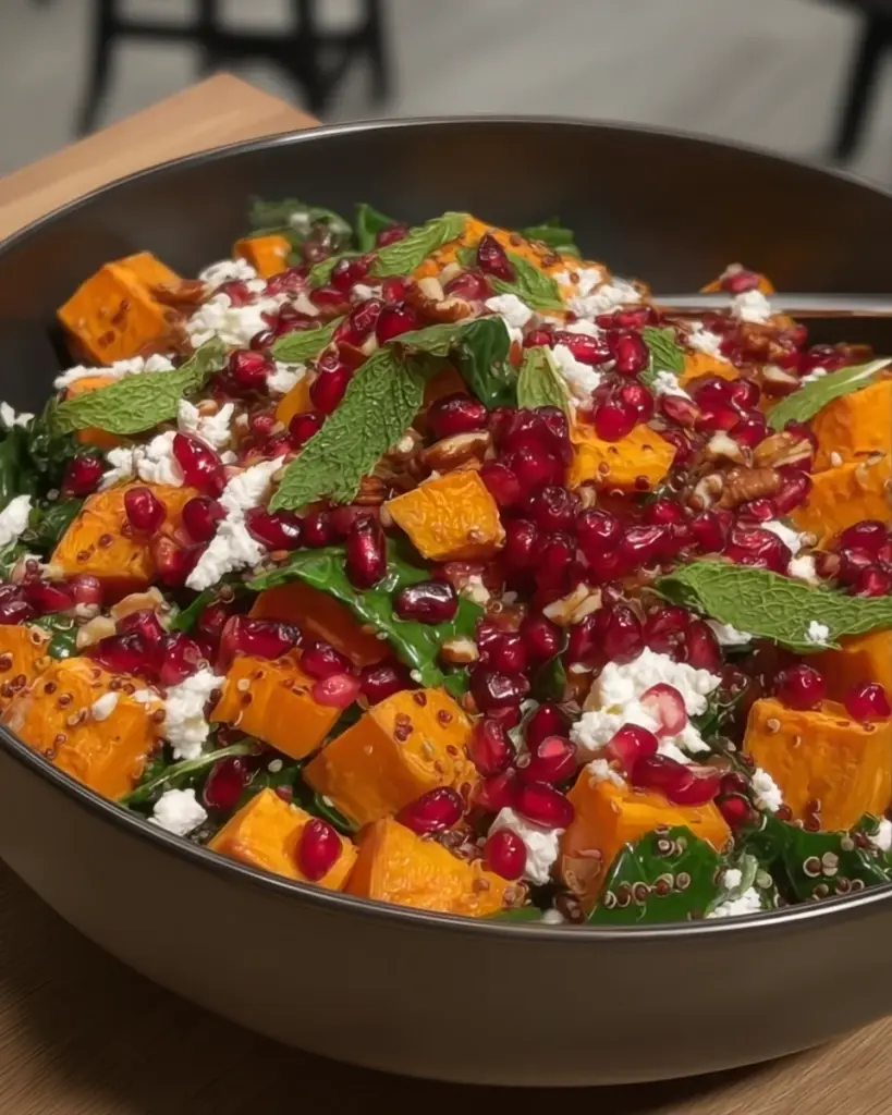 Roasted Sweet Potato and Baby Kale Salad Recipe