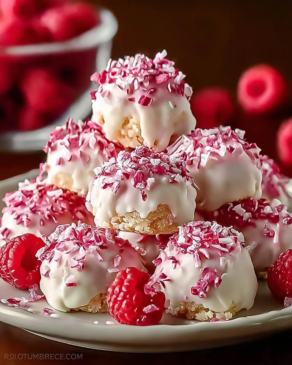 Raspberry Cream Cheese Bites Raspberry