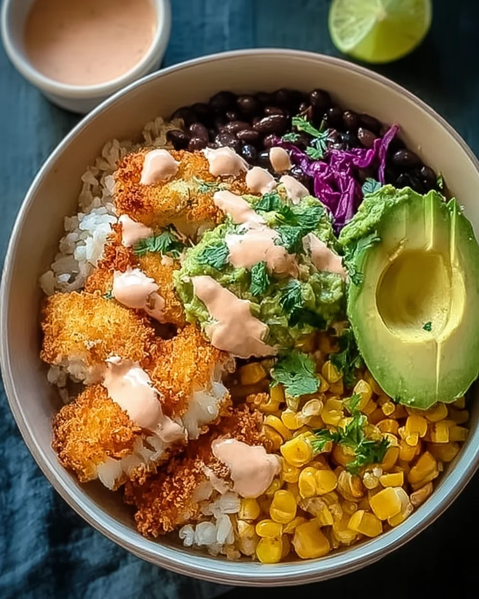Crispy Fish Taco Bowls Crispy