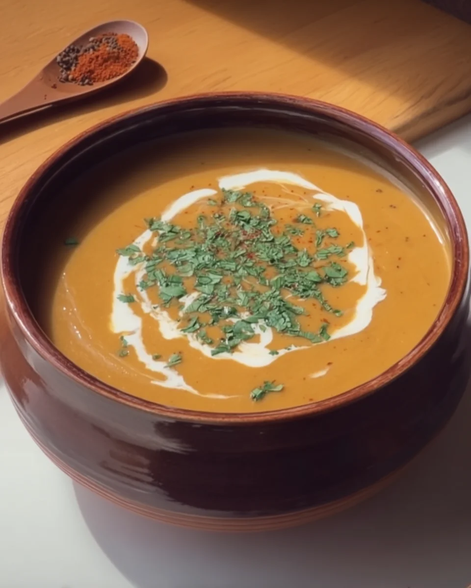 Iron-fortified Pumpkin Coconut Soup Iron-fortified