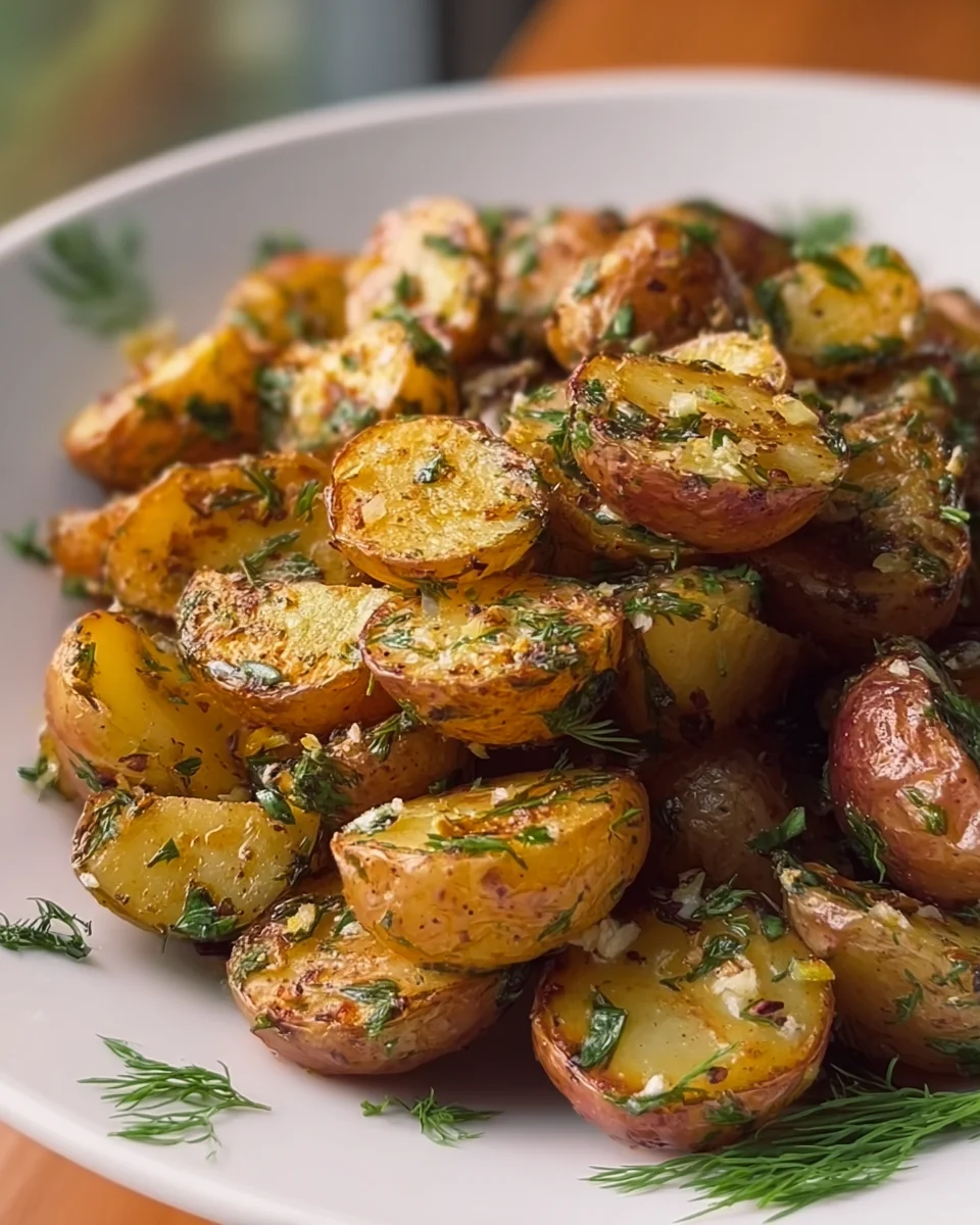 Roasted Dill Potatoes Roasted