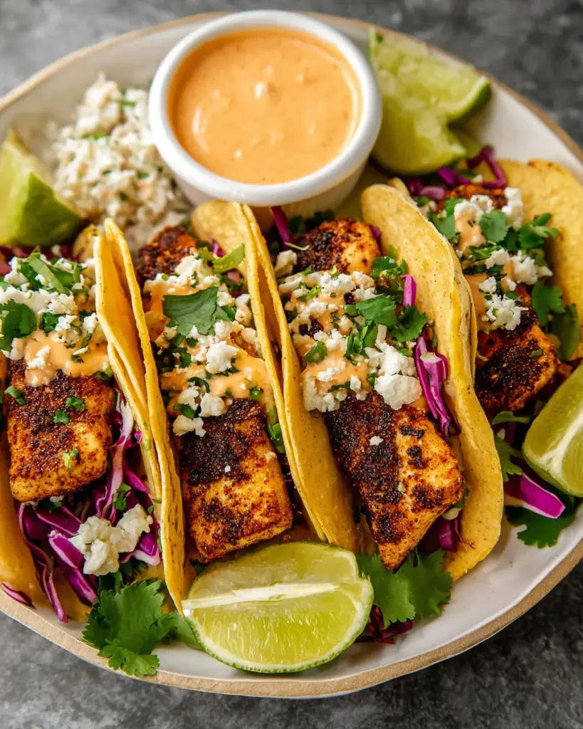 Blackened Fish Tacos