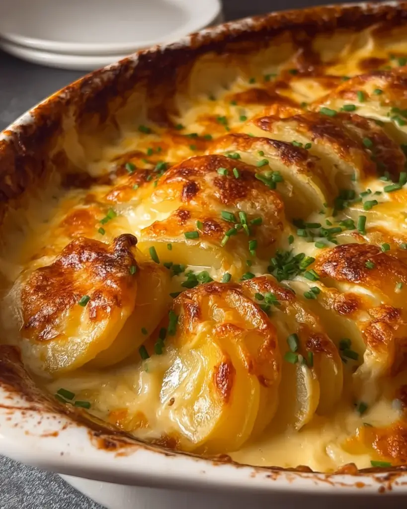 Dad s Creamy & Cheesy Au Gratin Potatoes