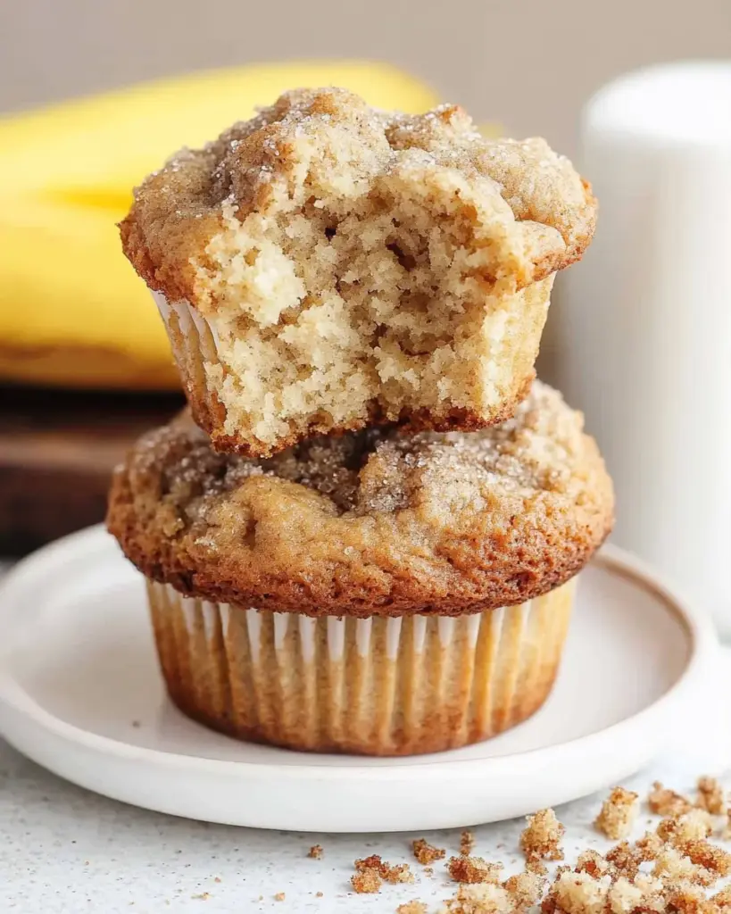 Coffee Cake Banana Bread Muffins