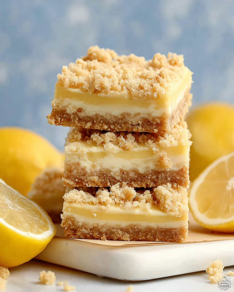 Homemade Lemon Crumb Bars Homemade