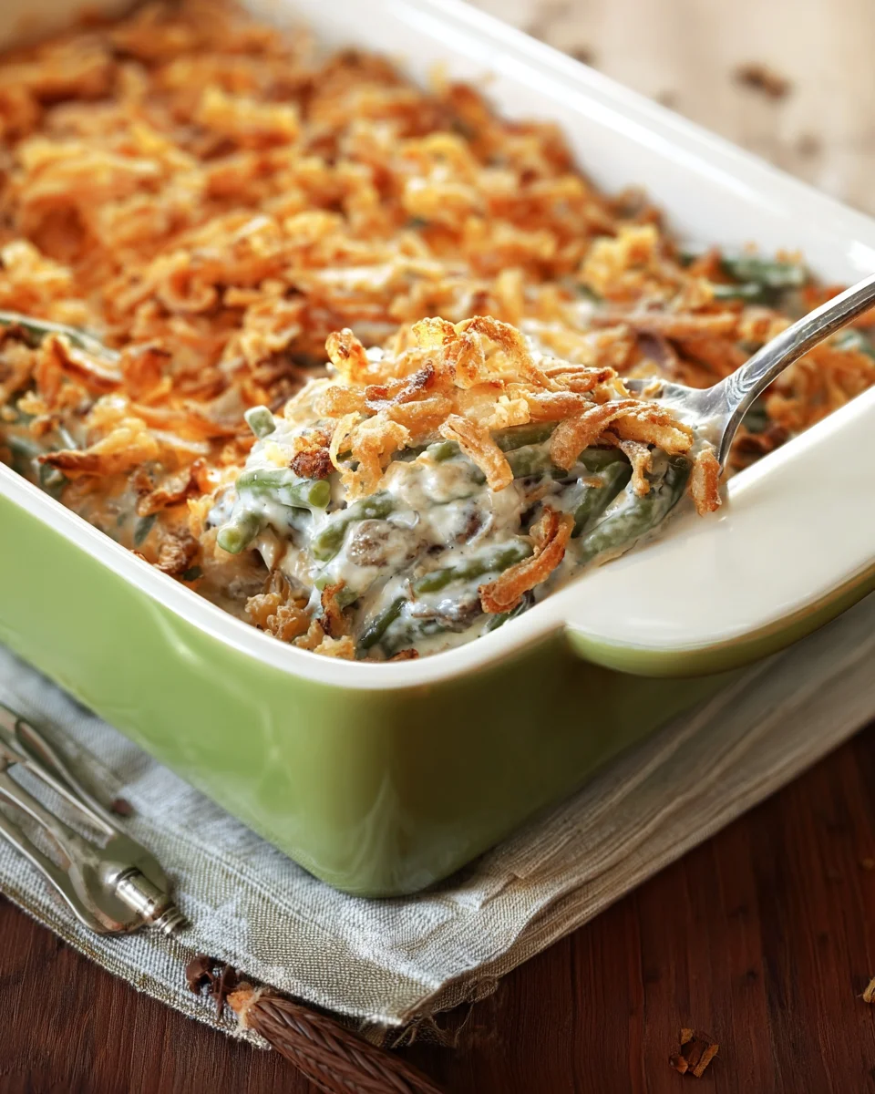 Ultimate Green Bean Casserole Ultimate
