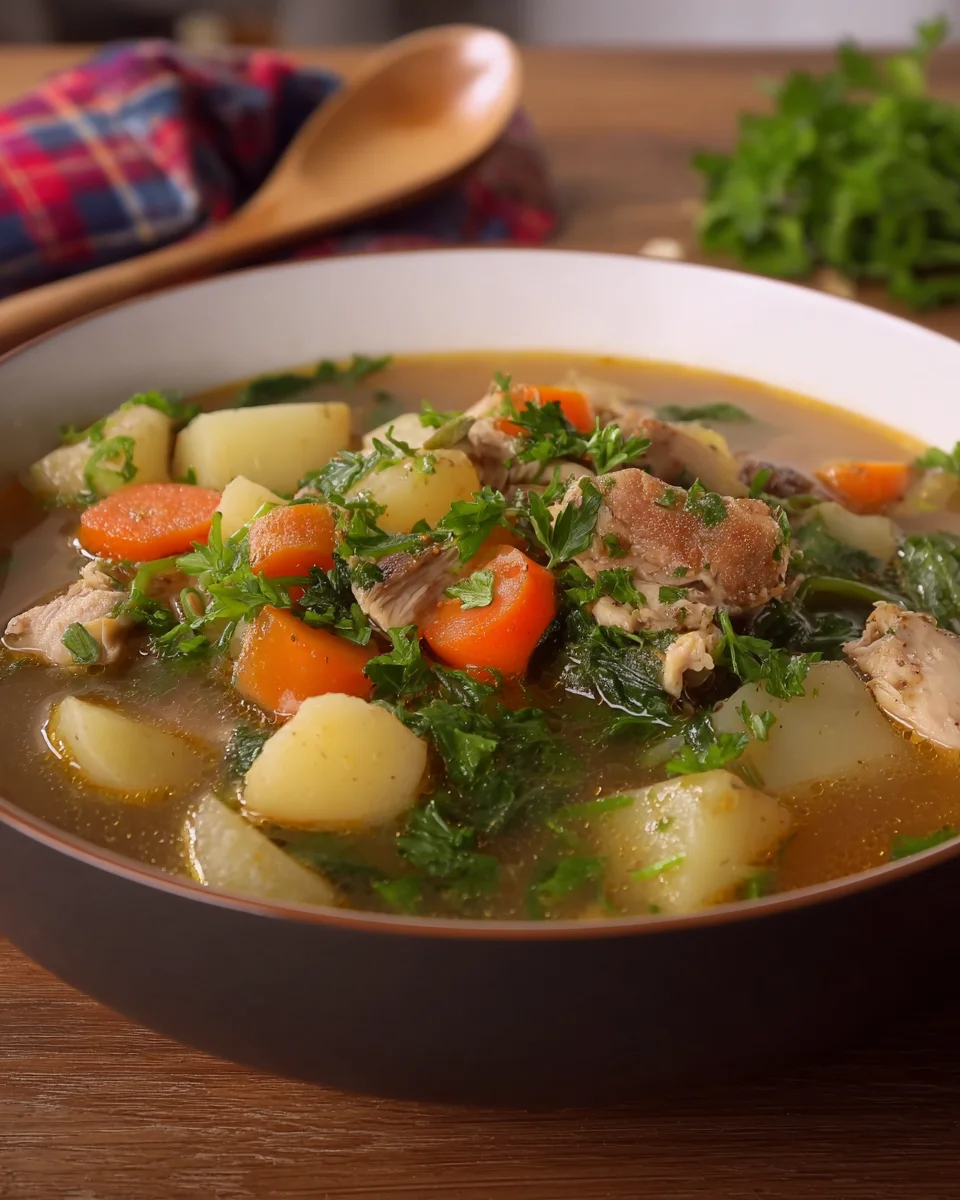 RUSTIC CHICKEN SOUP RUSTIC