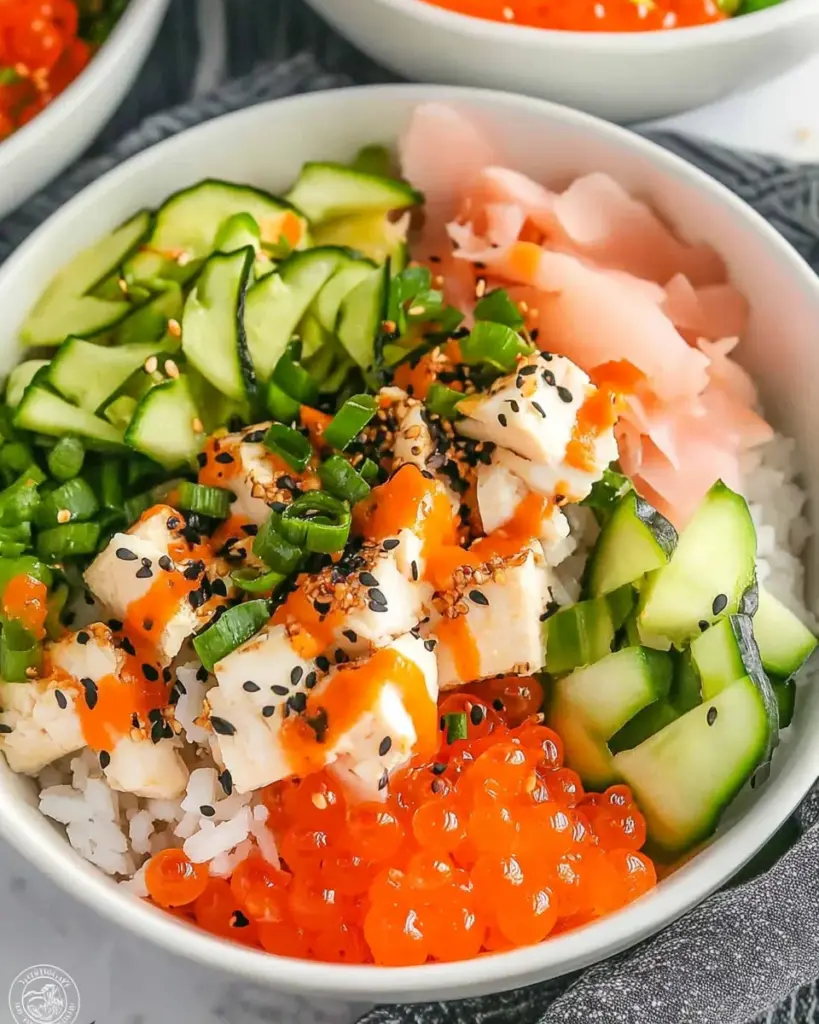 California Roll Sushi Bowls