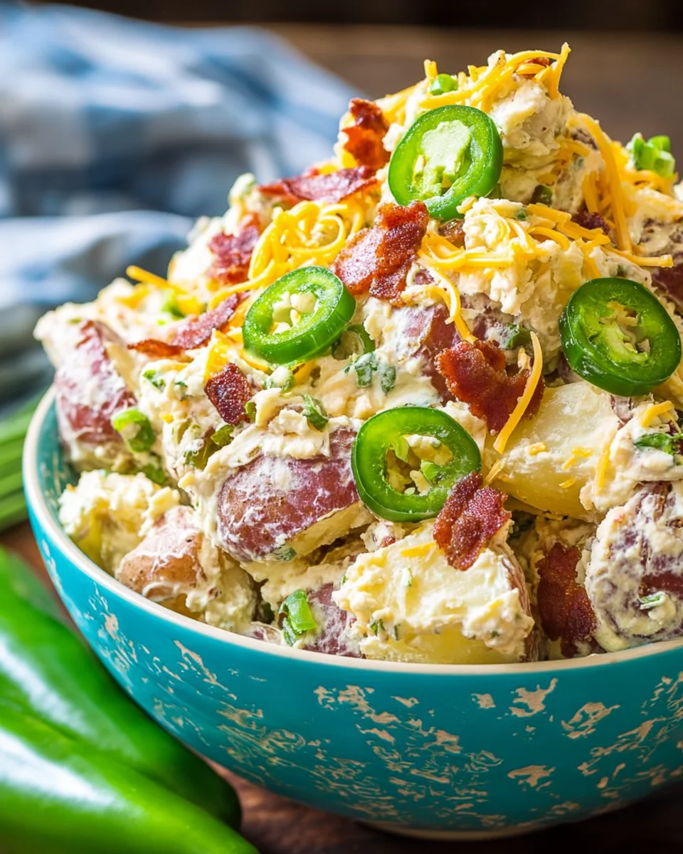 Jalapeño Popper Roasted Potato Salad Jalapeño