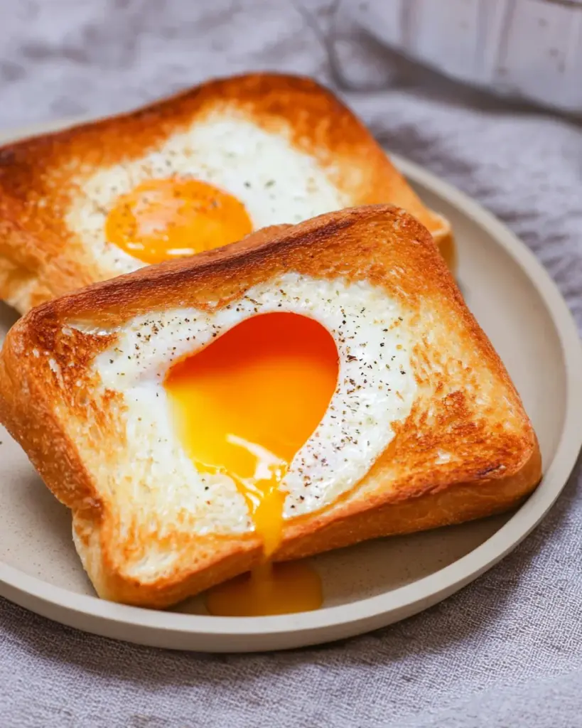 Air Fryer Egg Toast