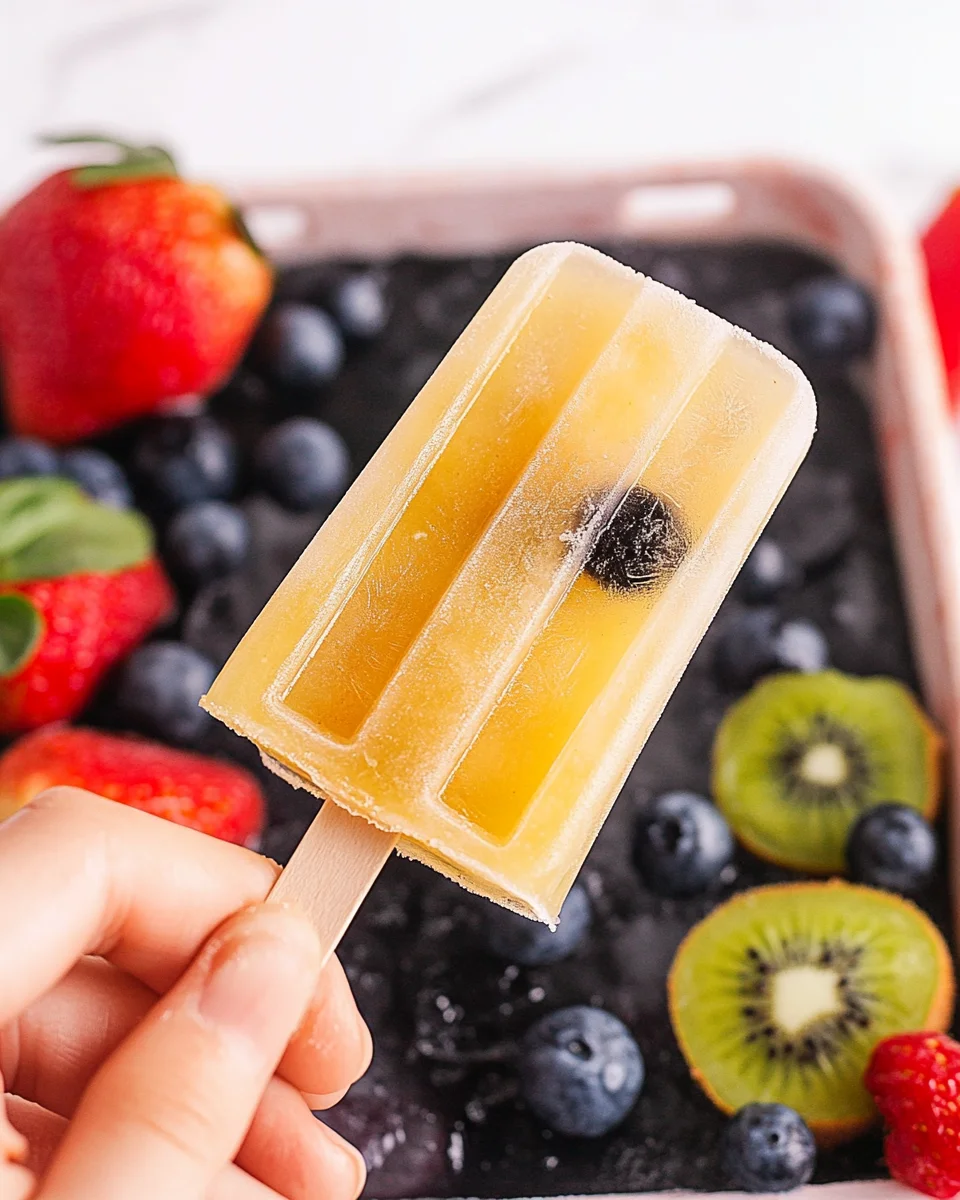 Fruit Popsicles Fruit