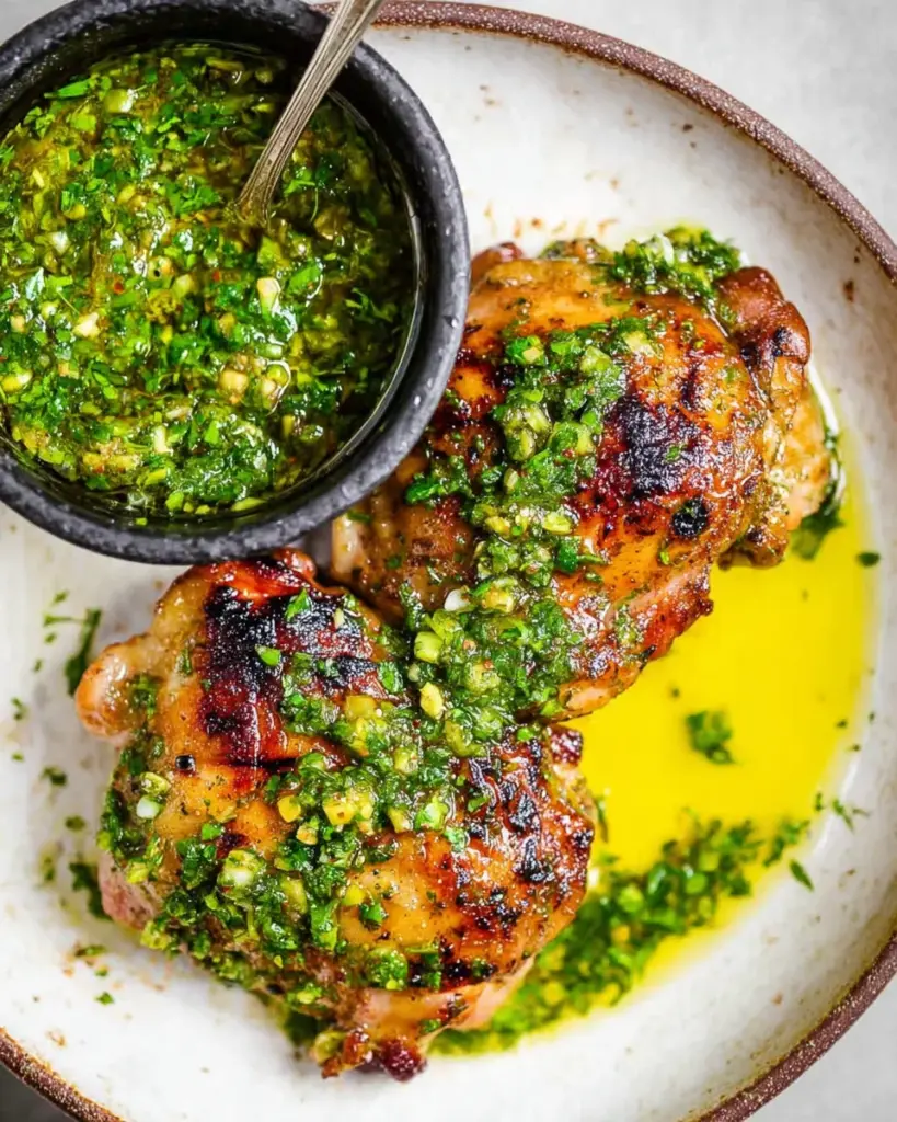 Chimichurri Chicken Thighs Chimichurri Chicken Thighs