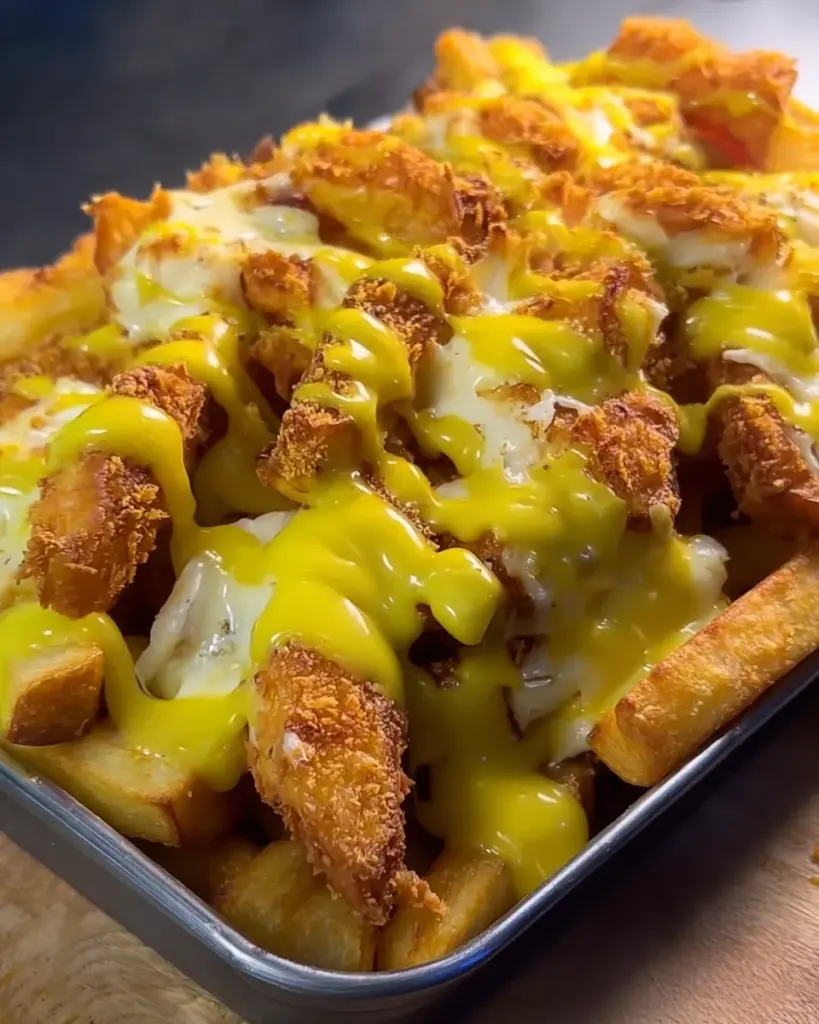 Cheesy & Crispy Chicken Fries