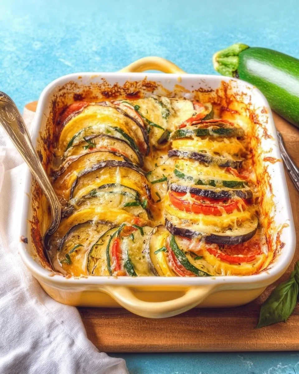 Summer Vegetable Gratin Summer