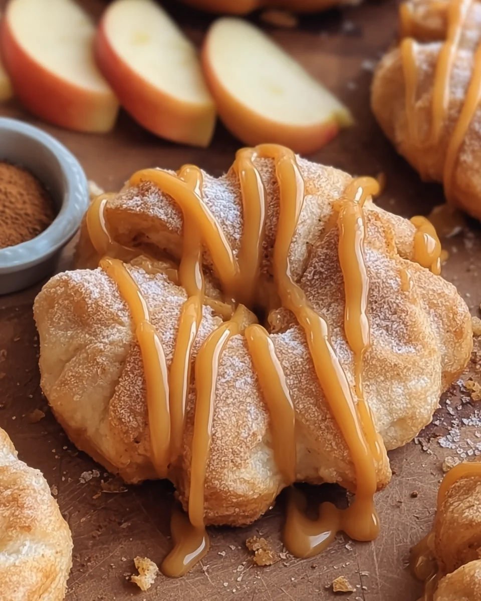 Vegan Apple Puff Pasty Doughnuts Vegan Apple Puff Pasty Doughnuts