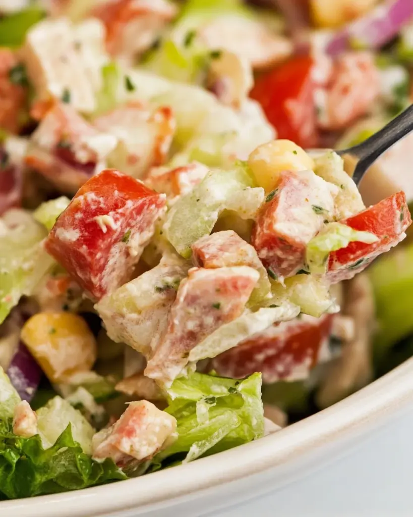 Low Carb Italian Grinder Salad Low Carb Italian Grinder Salad