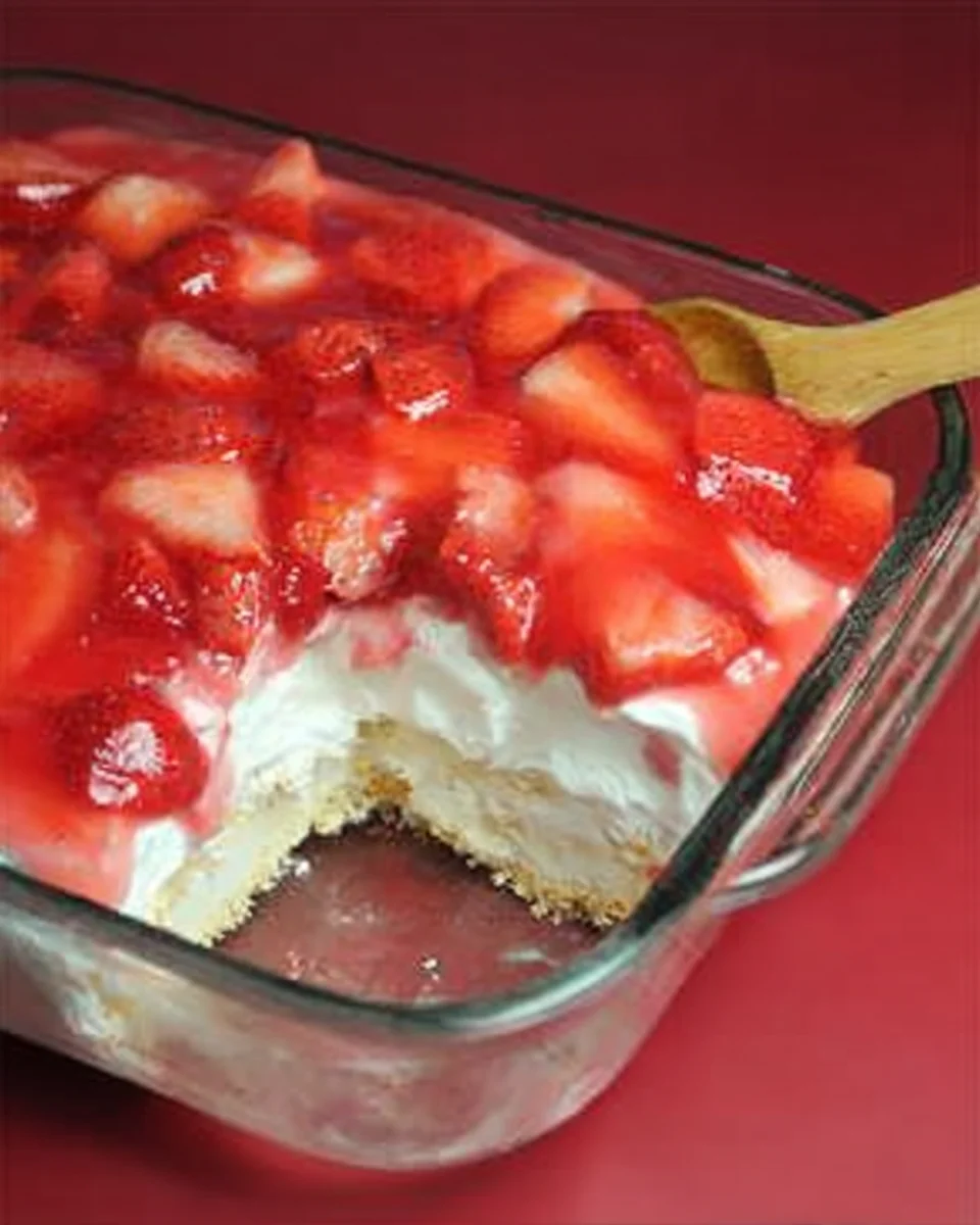 Strawberry angel food cake lush Strawberry
