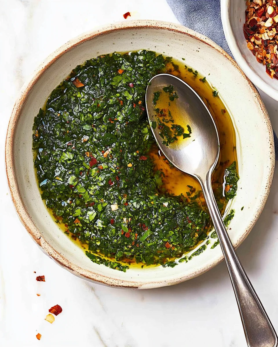 Chimichurri Sauce Chimichurri