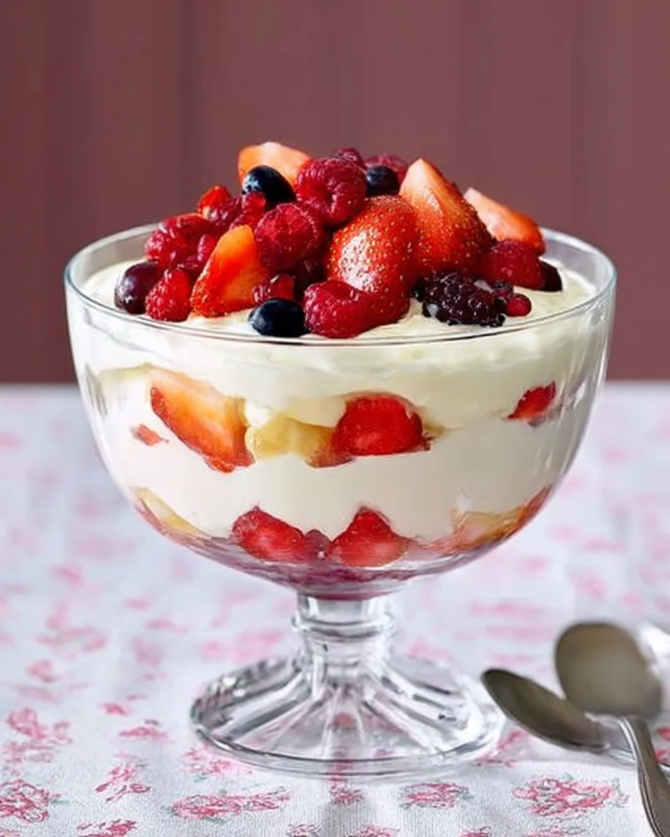 Summer Berry Trifle Summer