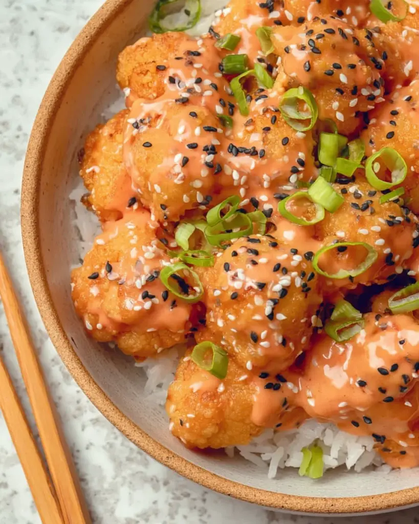 Vegan Bang Bang Cauliflower Vegan Bang Bang Cauliflower