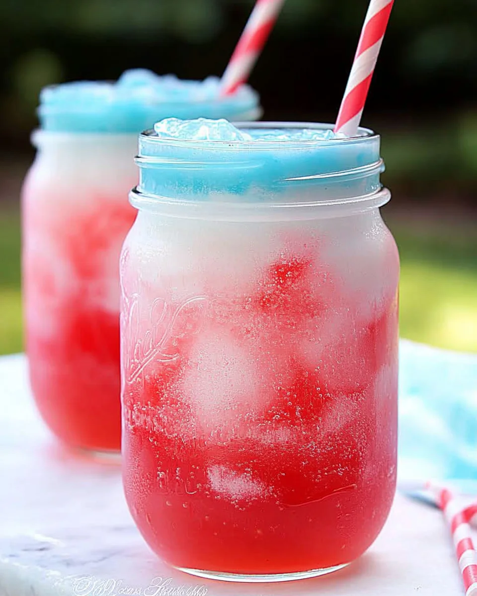 Non-Alcoholic Layered Drinks Non-Alcoholic