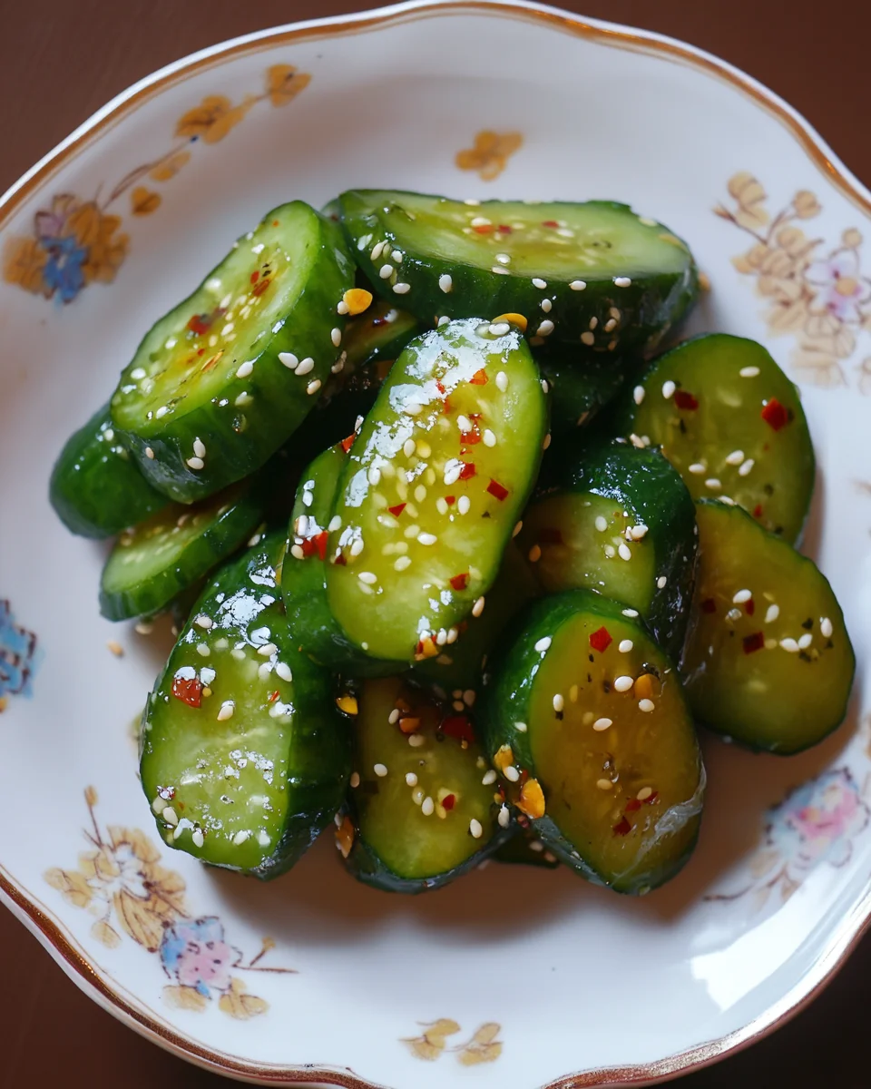 Sesame Cucumber Salad Sesame