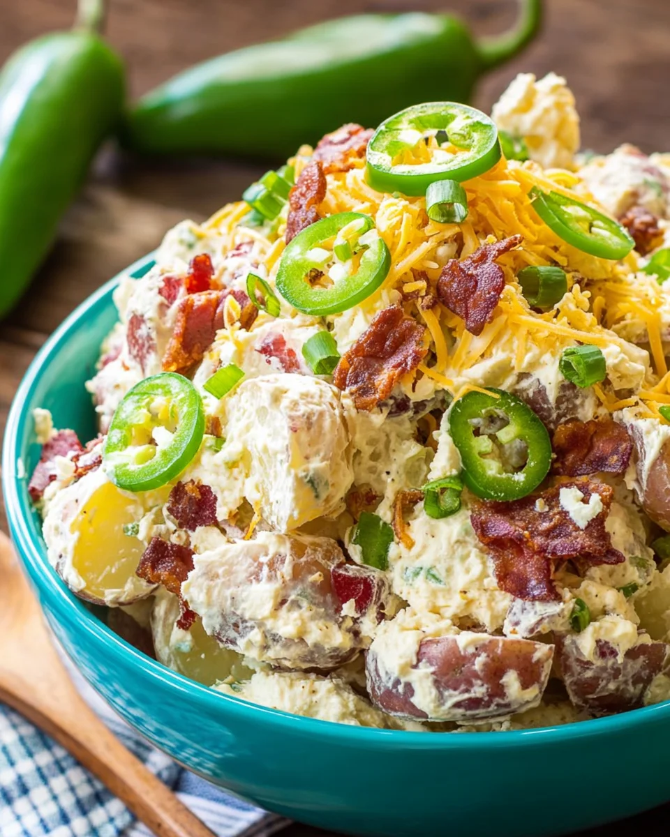 Jalapeño Popper Roasted Potato Salad Jalapeño