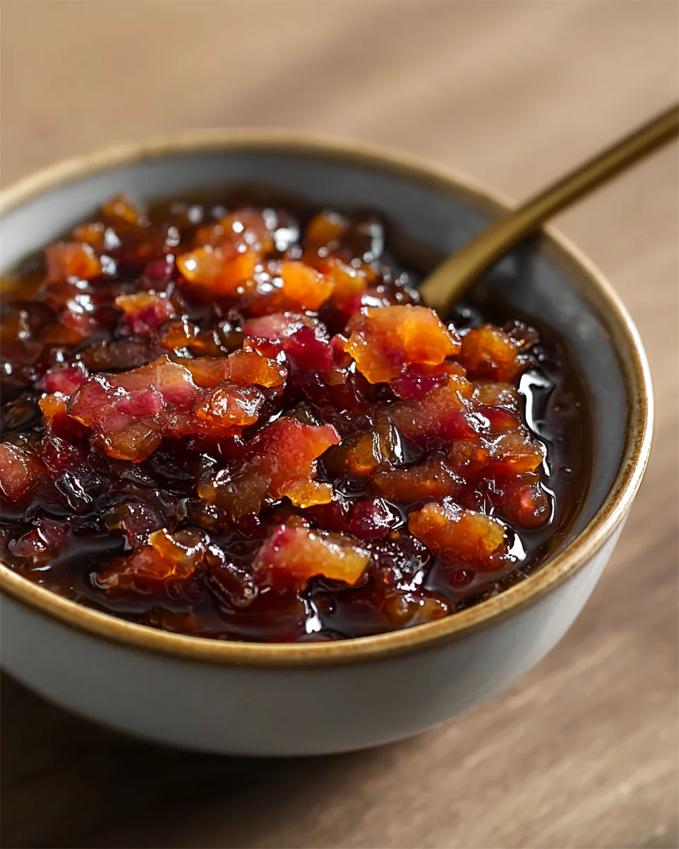 Bourbon bacon jam ourbon