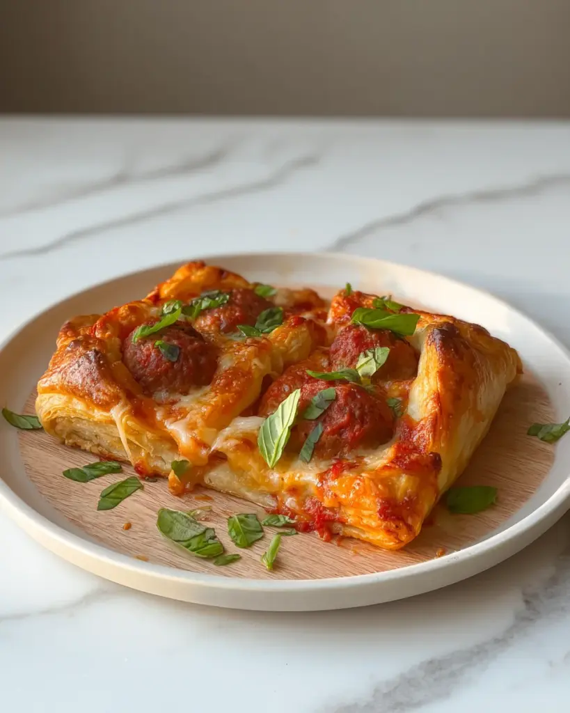 Upside Down Meatball Puff Pastry Upside Down Meatball Puff Pastry