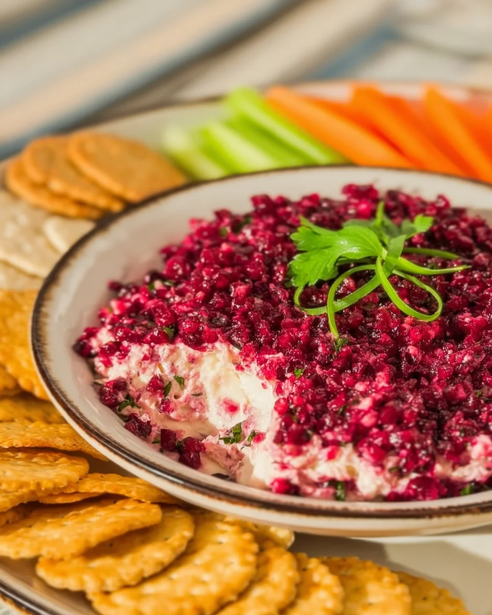 Cranberry Jalapeno Cream Cheese Dip Cranberry