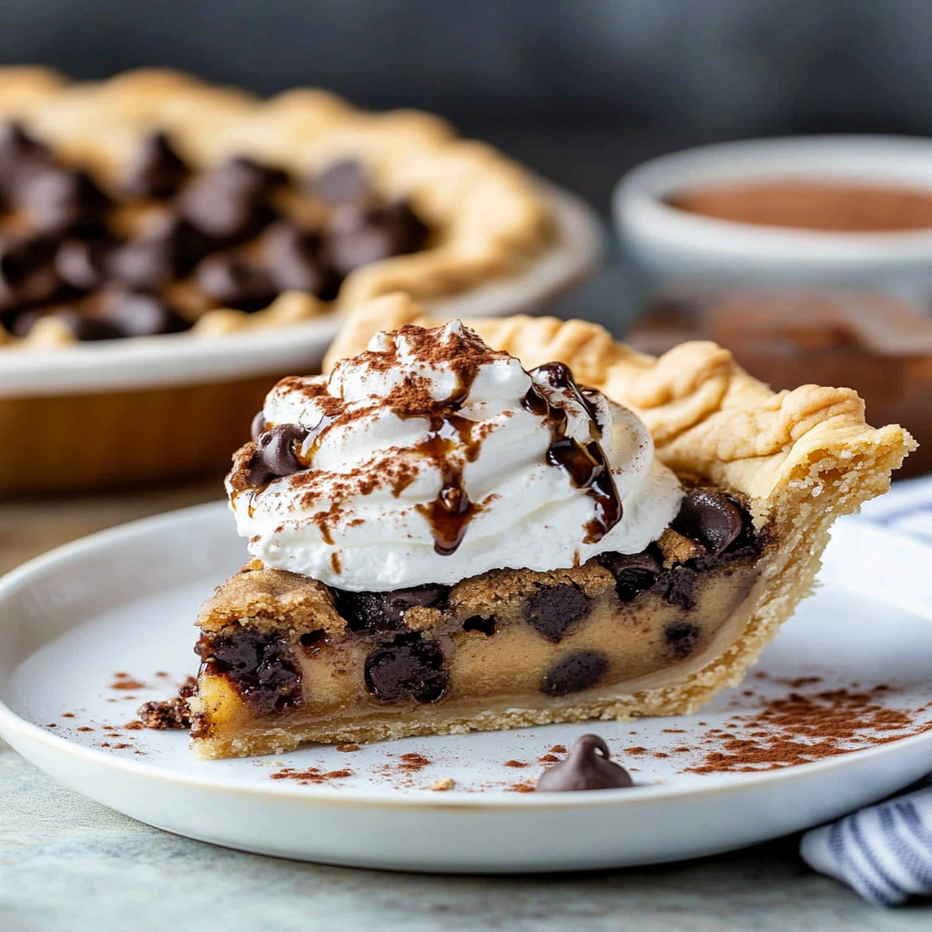 Chocolate Chip Cookie Pie
