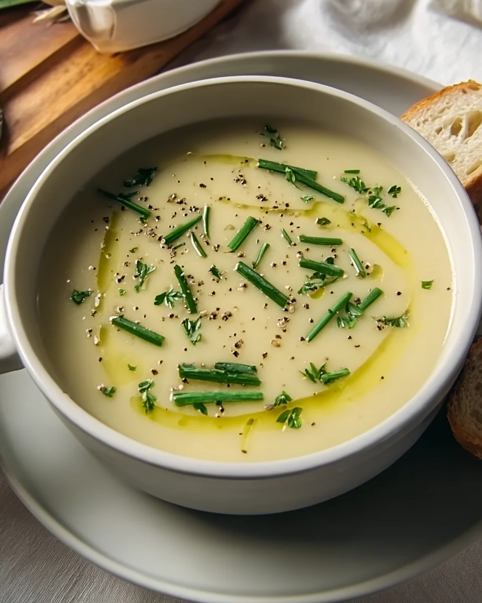 Vegan Potato Leek Soup