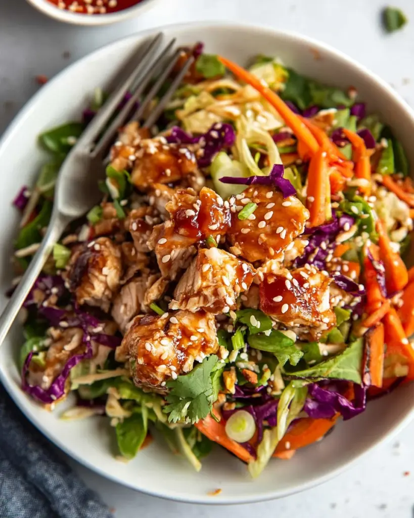 Asian Chicken Crunch Salad