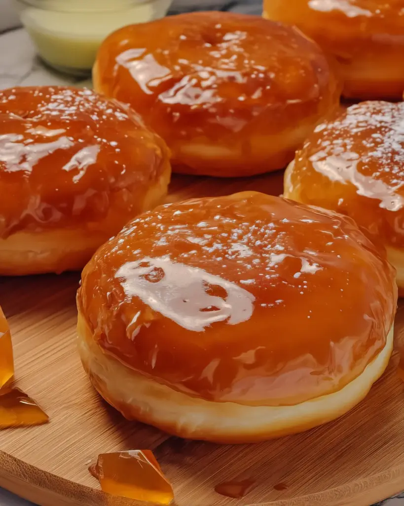 Caramelized CrÃ¨me BrÃ»lÃ©e Donuts