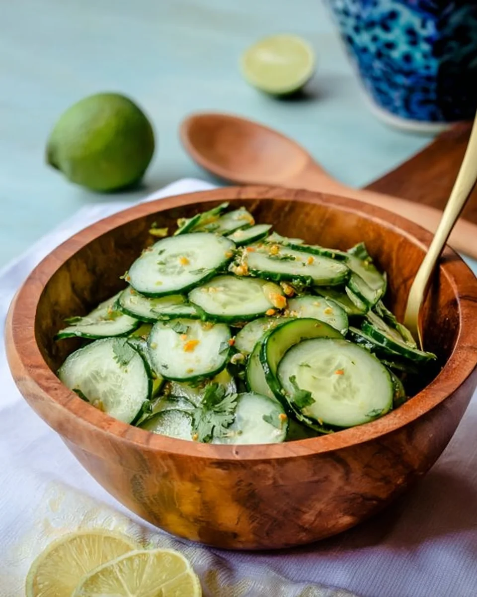 Mexican Cucumber Salad Mexican