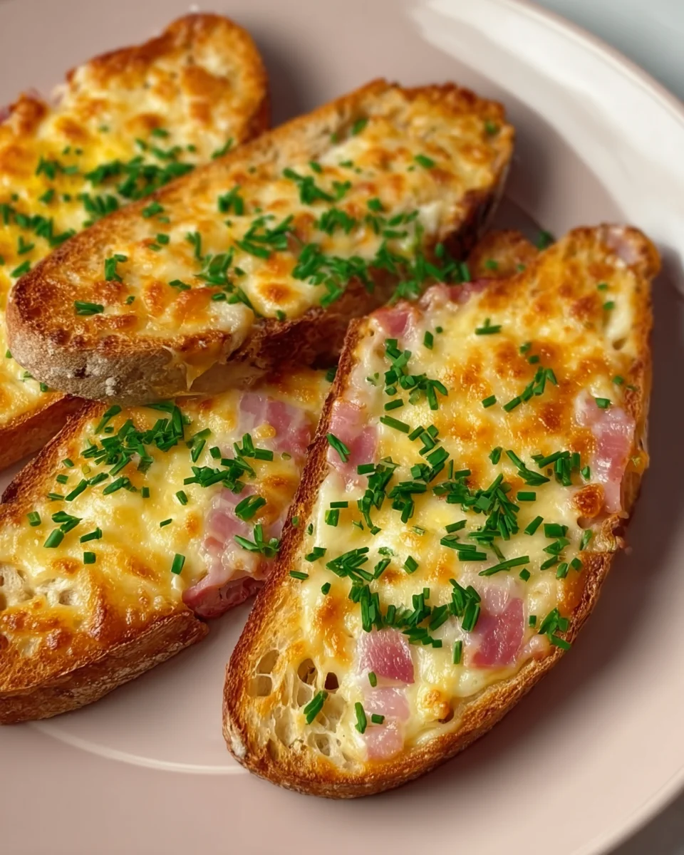 Cheese and Bacon Baked Toasties Cheese