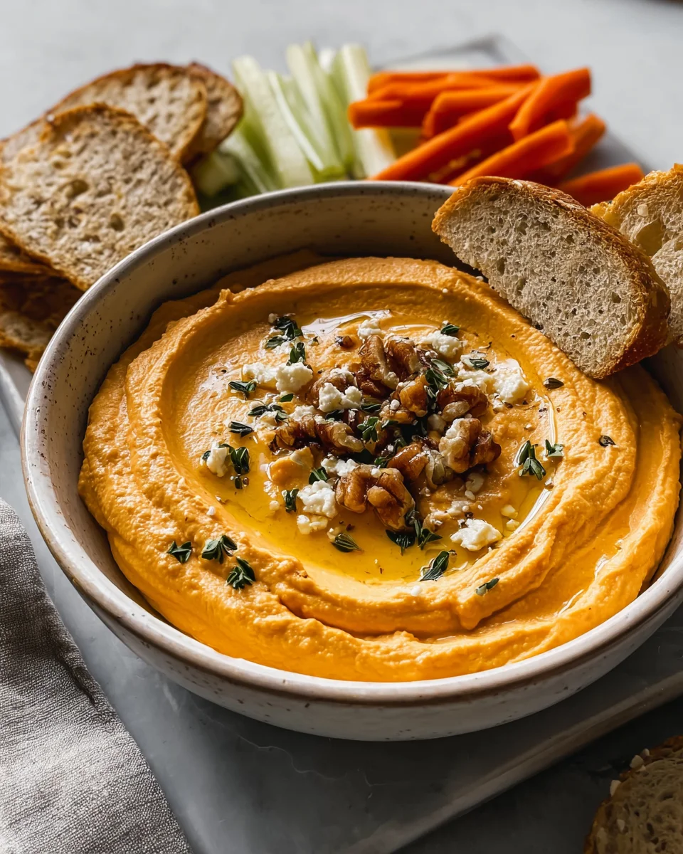 Pumpkin Whipped Feta Dip Pumpkin