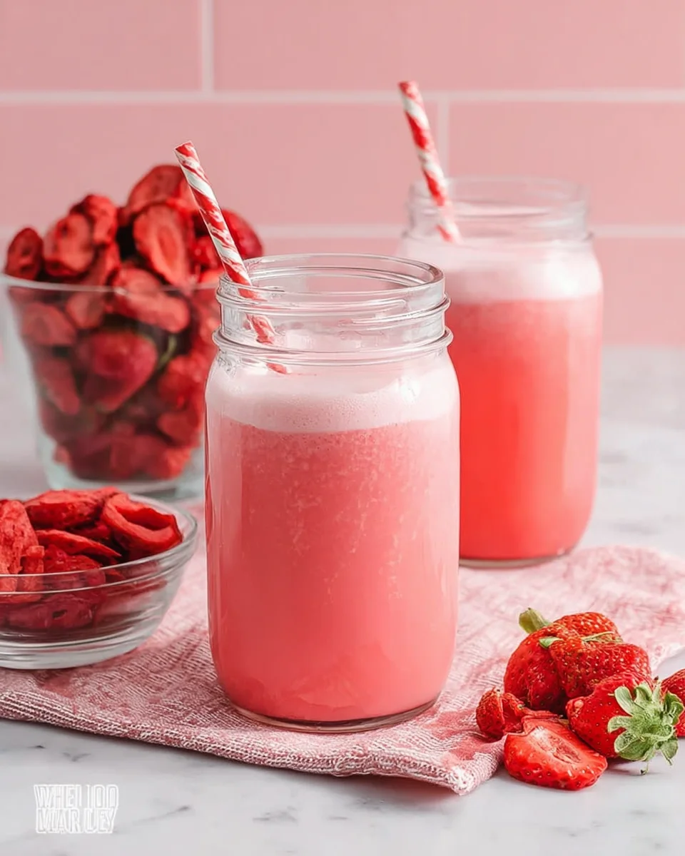 Healthy Pink Drink Strawberry Refresher Healthy