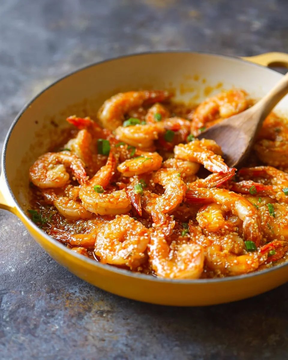 Honey Orange Shrimp Honey