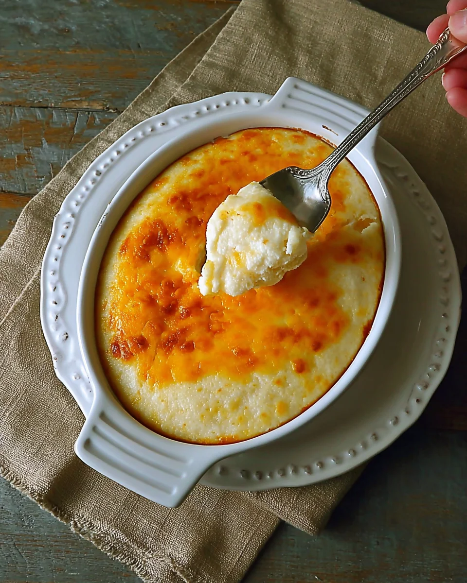 Baked Cheesy Grits Baked