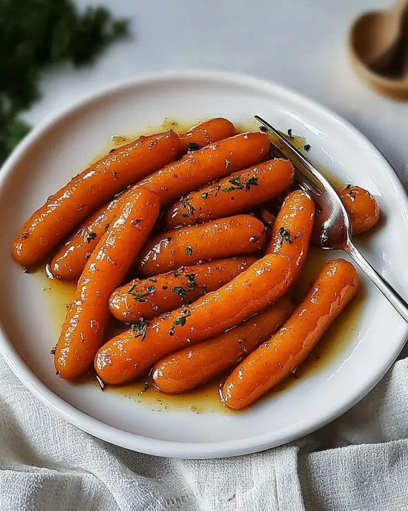 Sweet Honey Glazed Carrots