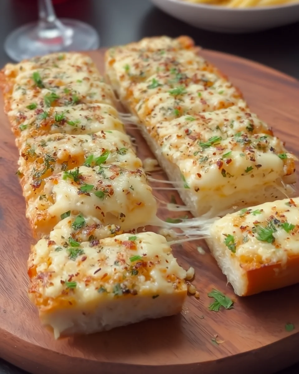 Extra Cheesy Garlic Bread Extra
