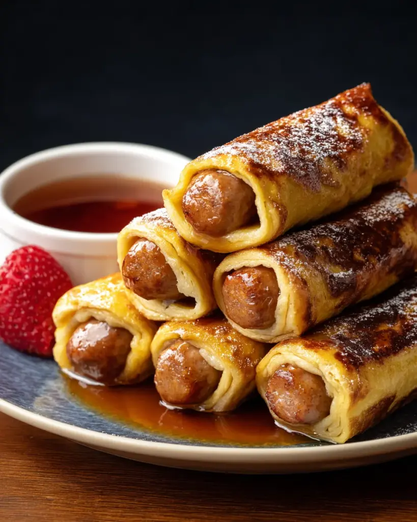 Sausage French Toast Roll-Ups Sausage French Toast Roll-Ups