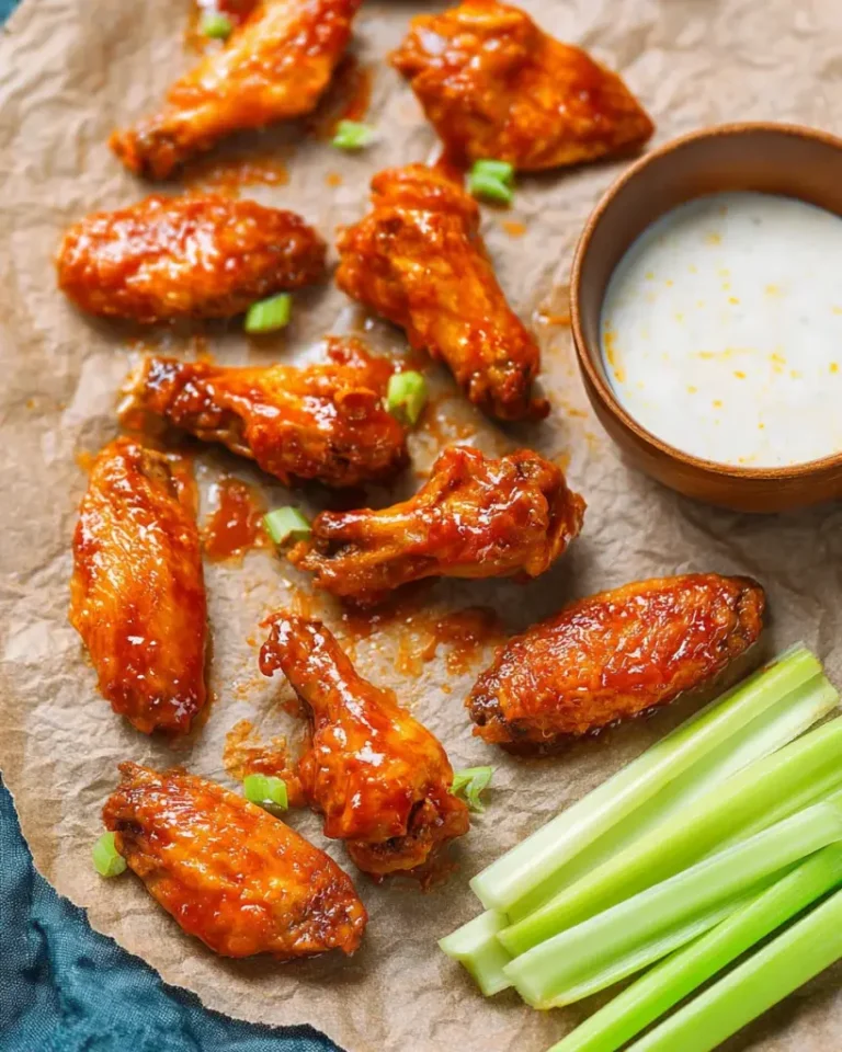 Oven-Baked Buffalo Wings